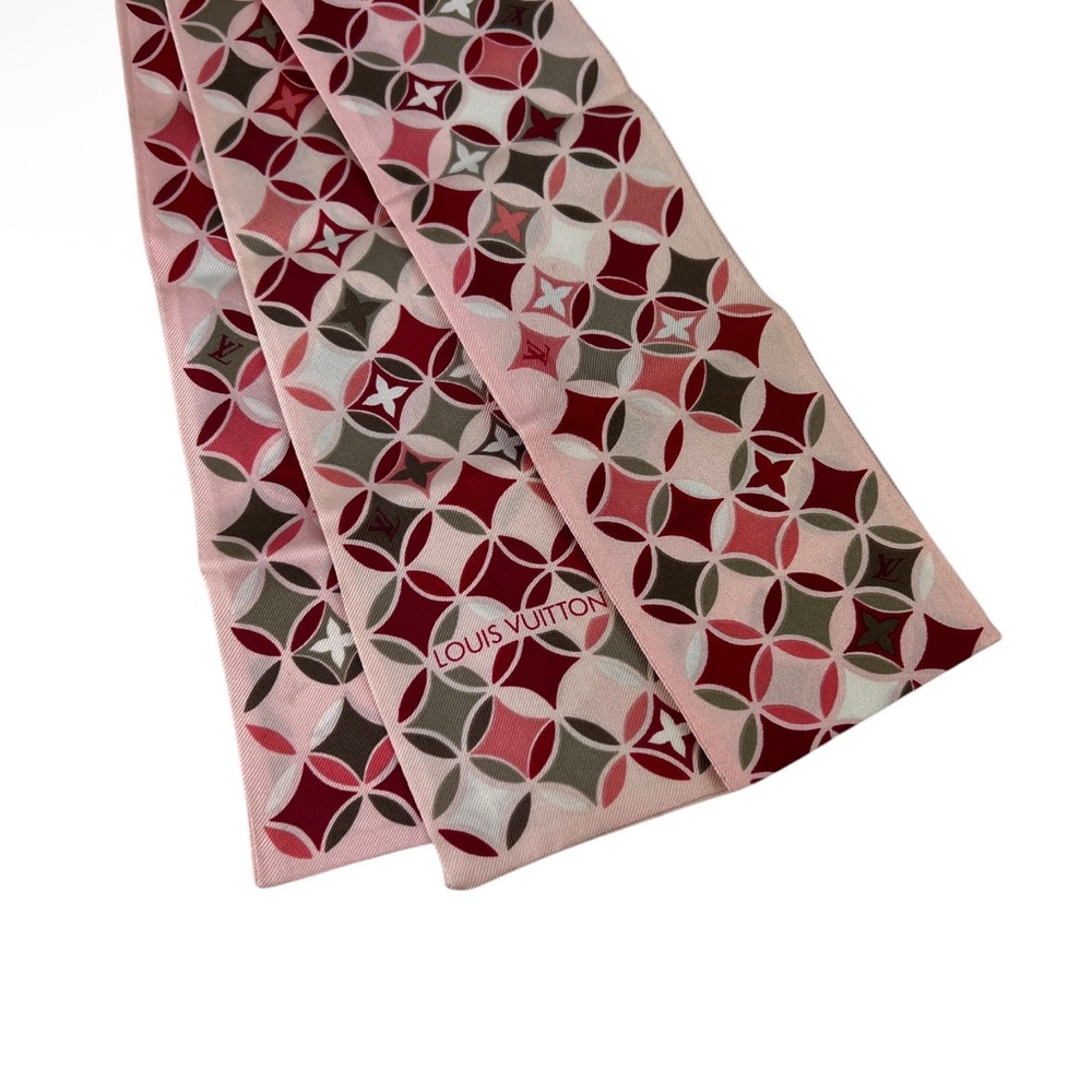 Louis Vuitton Silk Monogram Bandeau Scarf